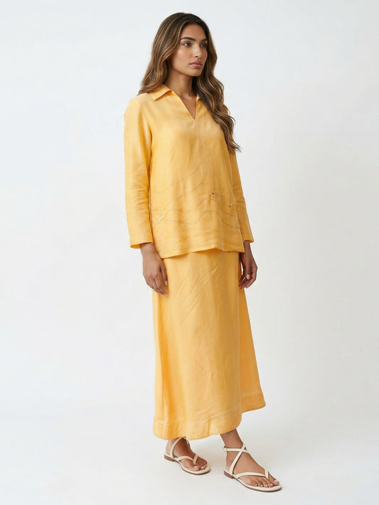 Sunlit Marigold Co-ord Set