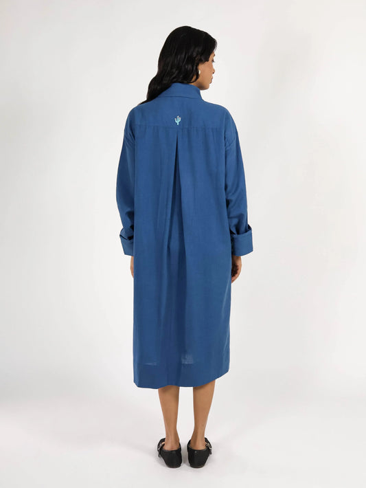 Blue Dune Dress - Seen Unseen