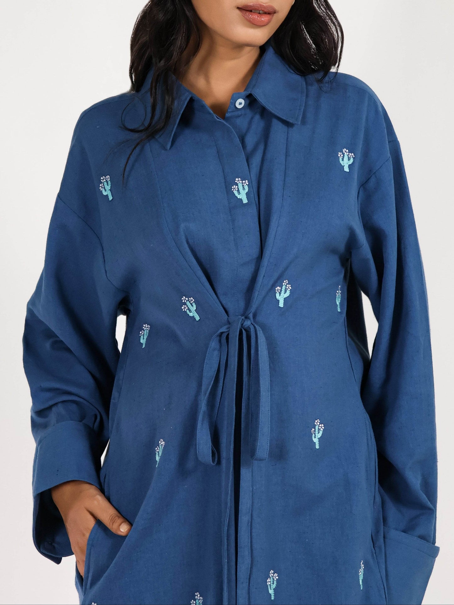 Blue Dune Dress - Seen Unseen