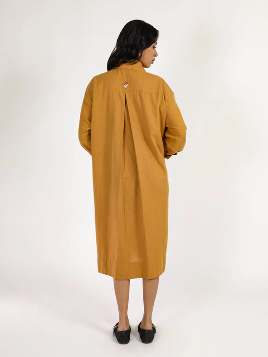 Golden Mesa Dress - Seen Unseen