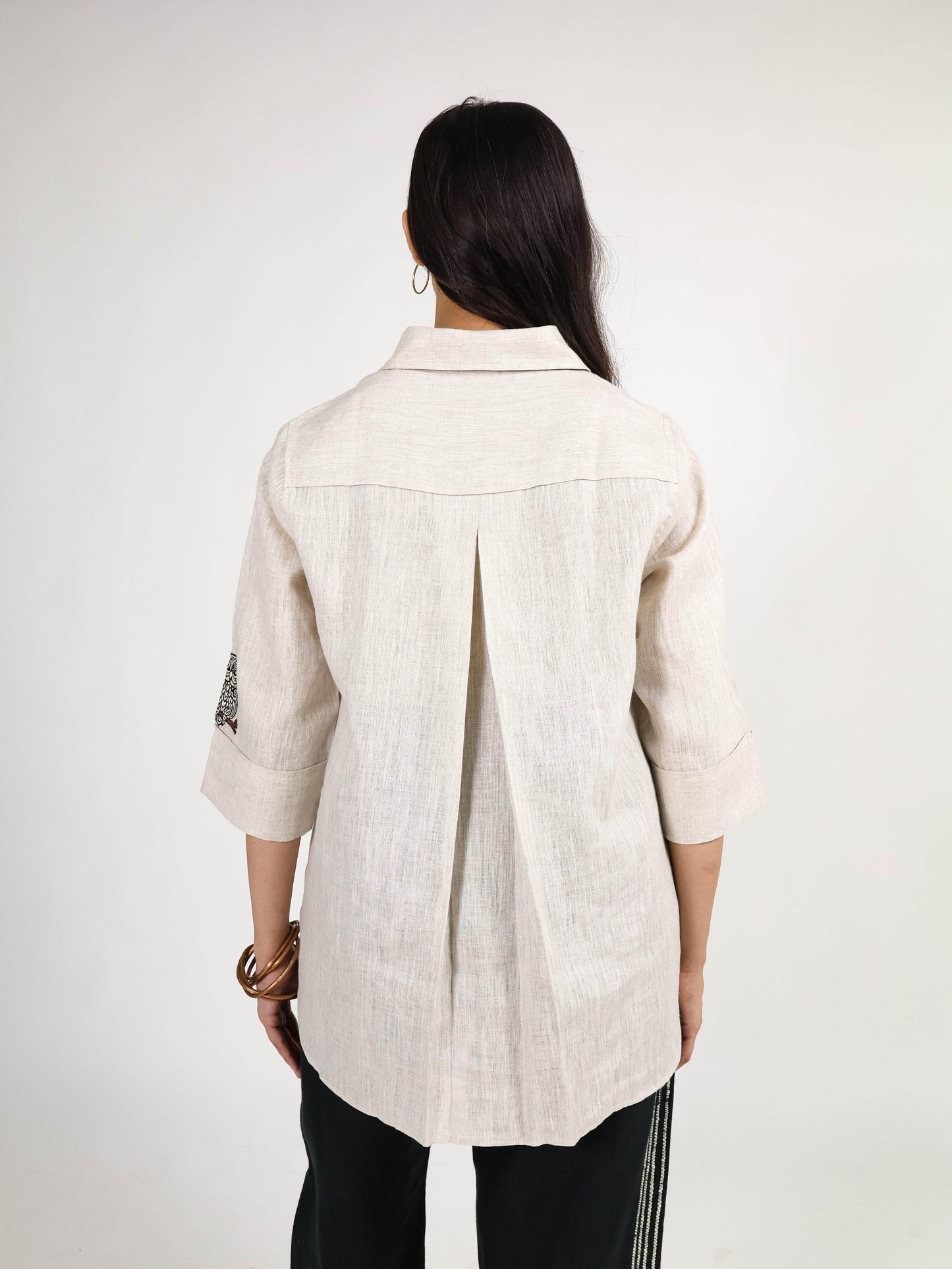 Owllight Linen Shirt - Seen Unseen