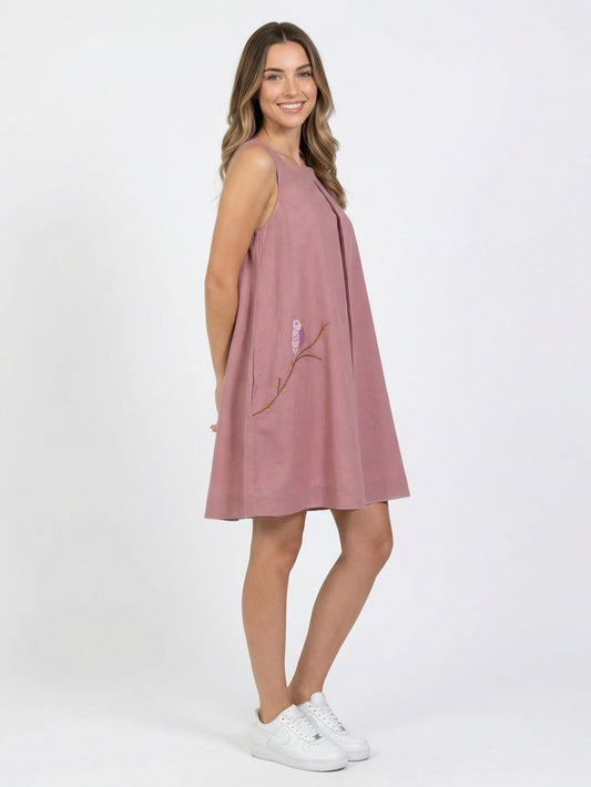 Dusky Perch Summer Dress