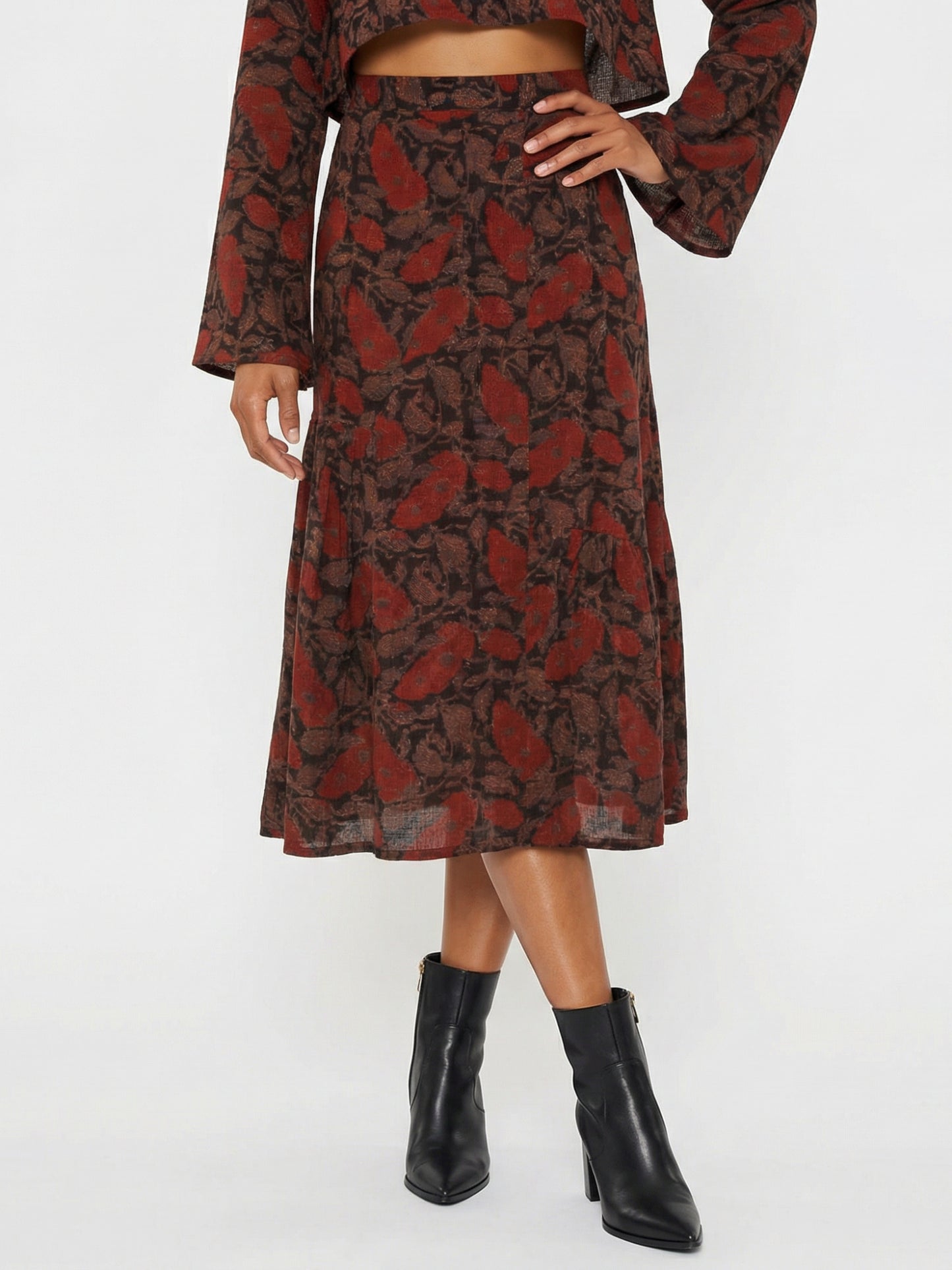 Ember Bloom Handcrafted Co-ord Set