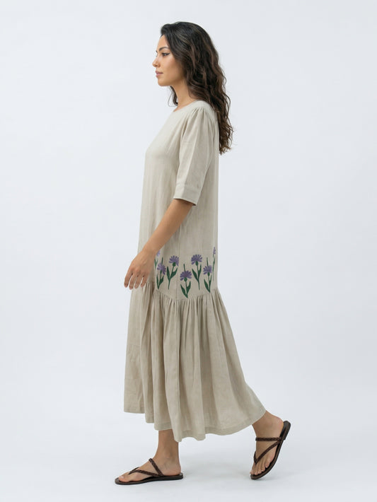 Wildflower Linen Dress