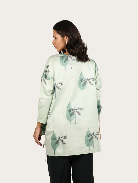 Mint Breeze Dragon Fly Tunic