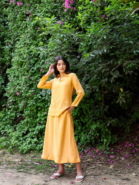 Sunlit Marigold Co-ord Set - Seen Unseen