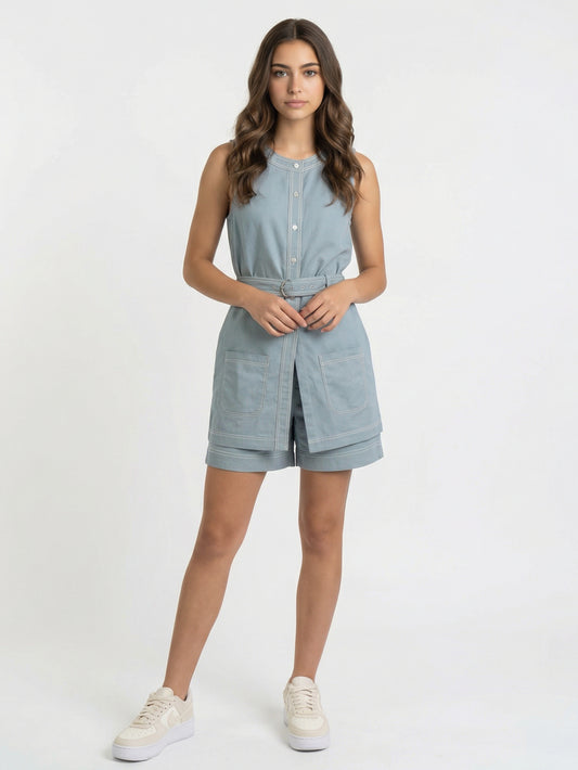 Sky Line Stitch Co-ord Set