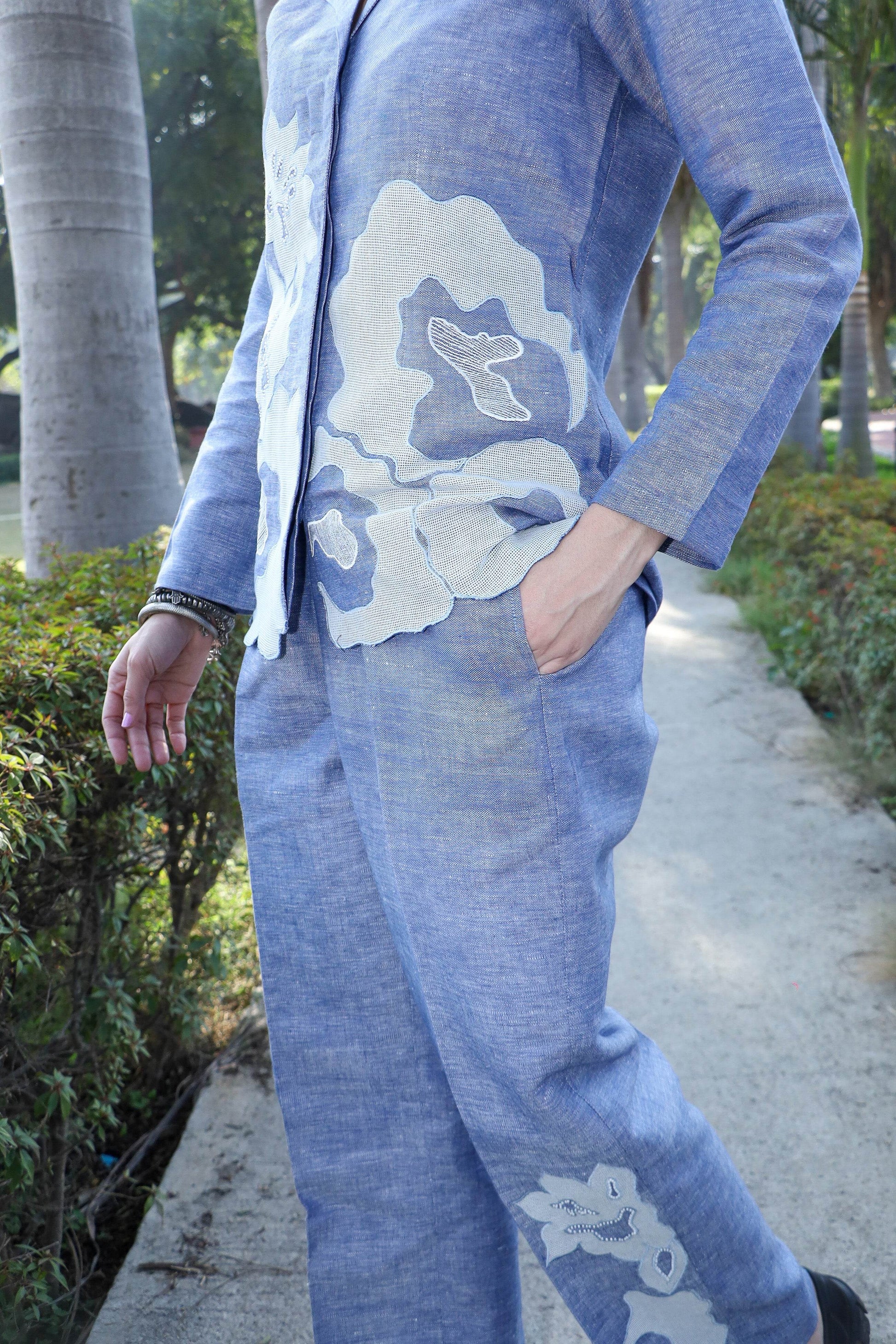 Azure Bloom Co-Ord Set - Seen Unseen