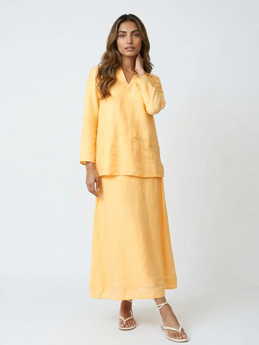 Sunlit Marigold Co-ord Set