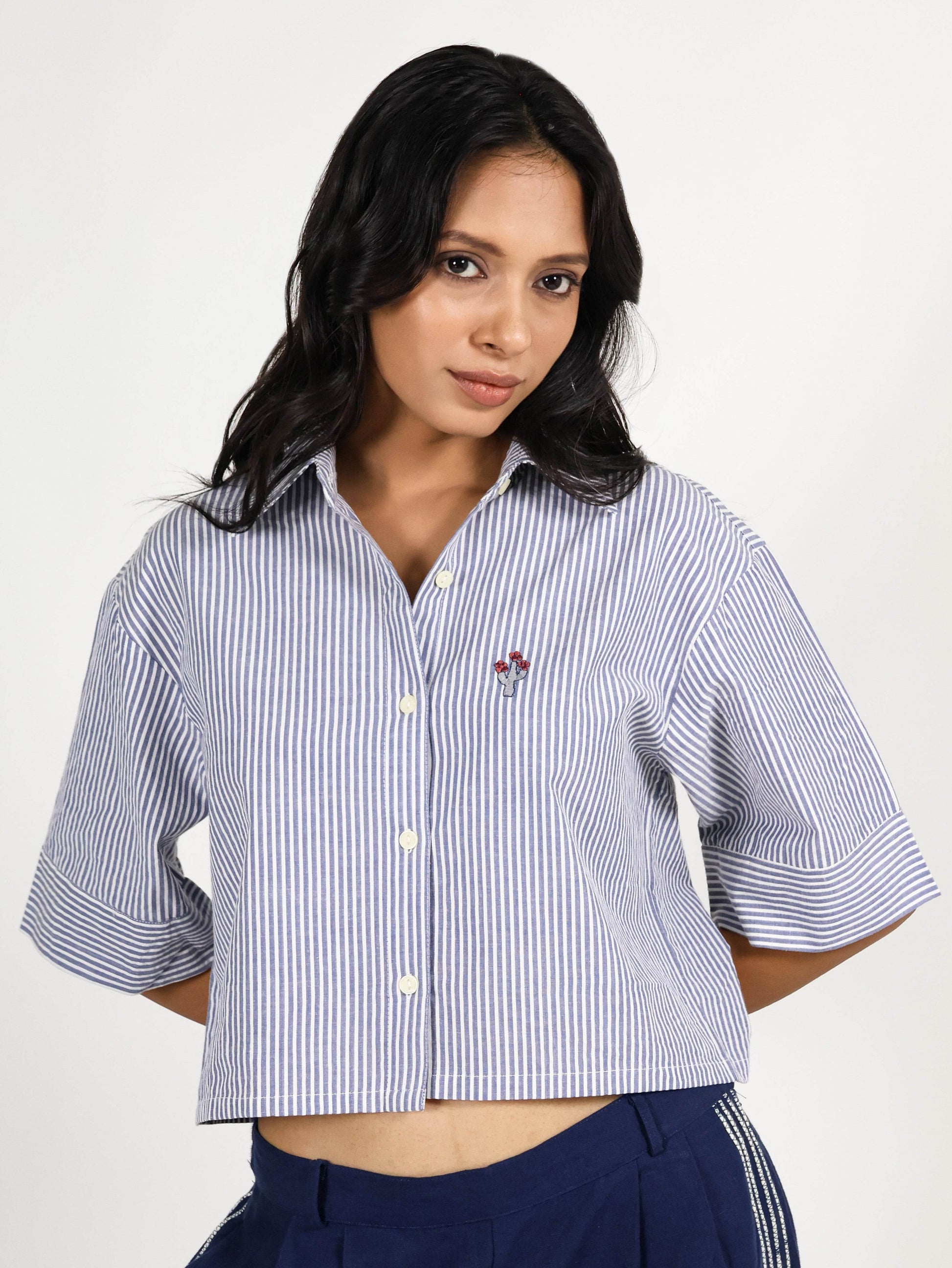 Harbor Crop Shirt - Seen Unseen