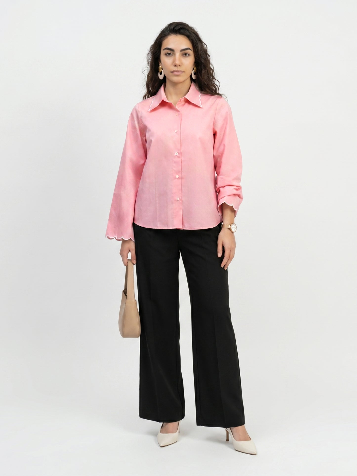 Positano Scallop Shirt