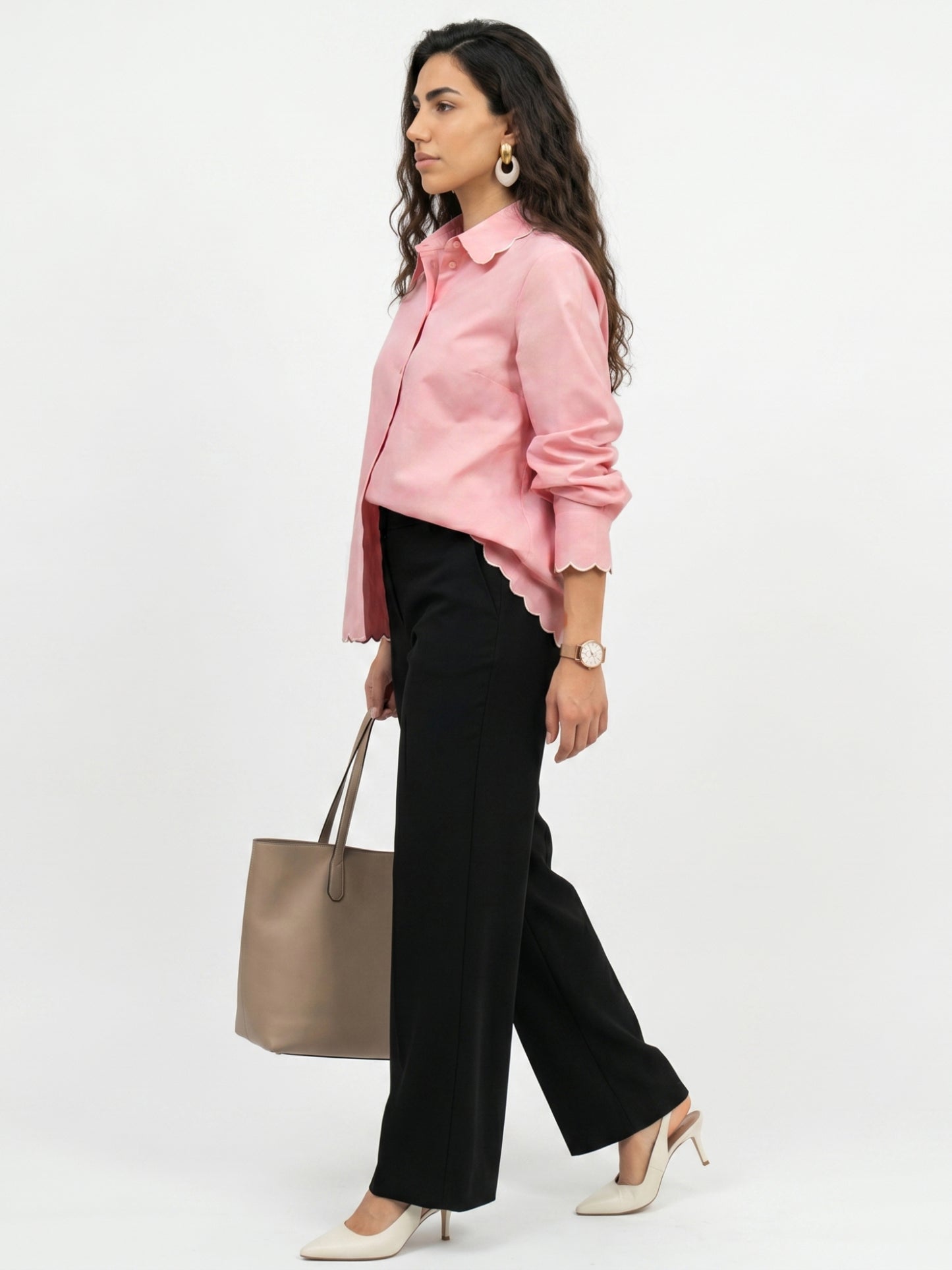 Positano Scallop Shirt