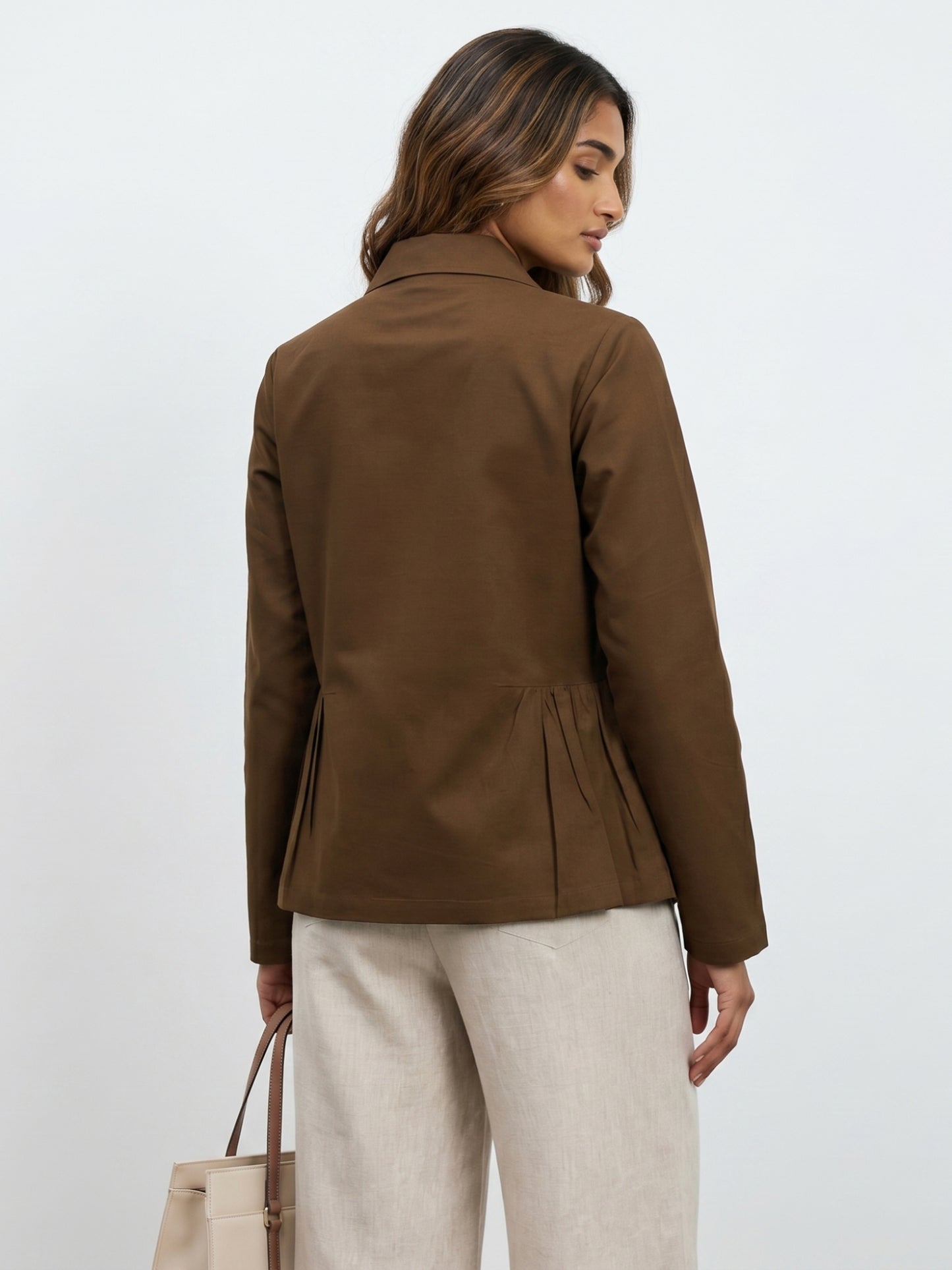Cocoa Calm Linen Shirt