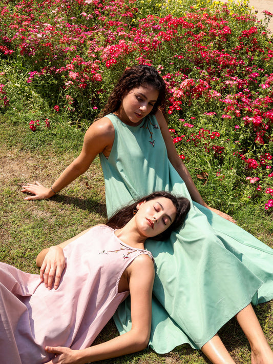 Petal Drift Dress