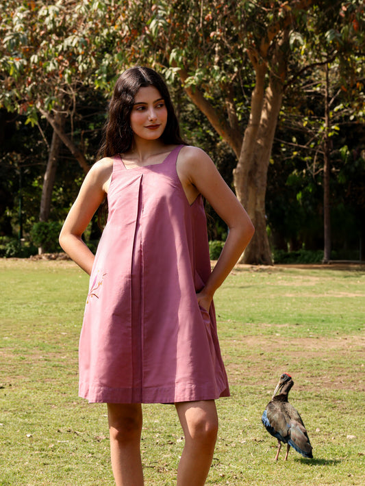 Dusky Perch Summer Dress