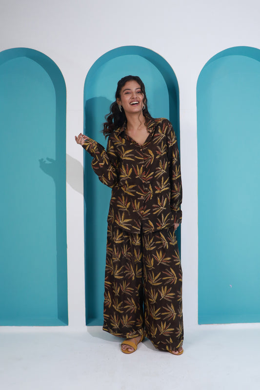 Leafy Luxe Co-ord Set
