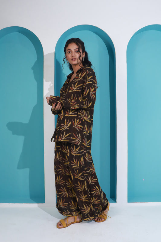 Leafy Luxe Co-ord Set