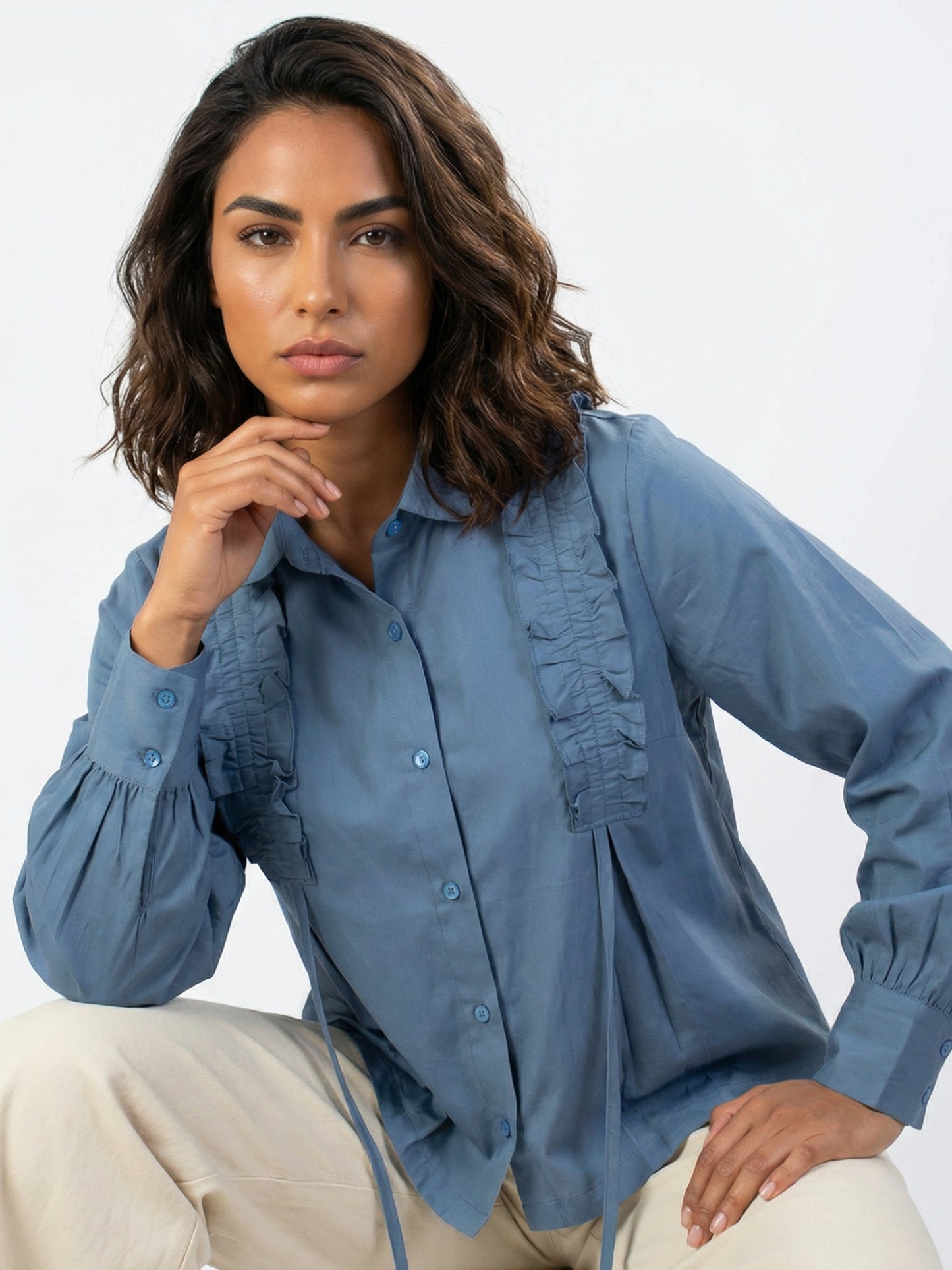 Mistfall Ruffle Shirt