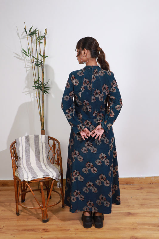 Midnight Bloom Maxi Dress