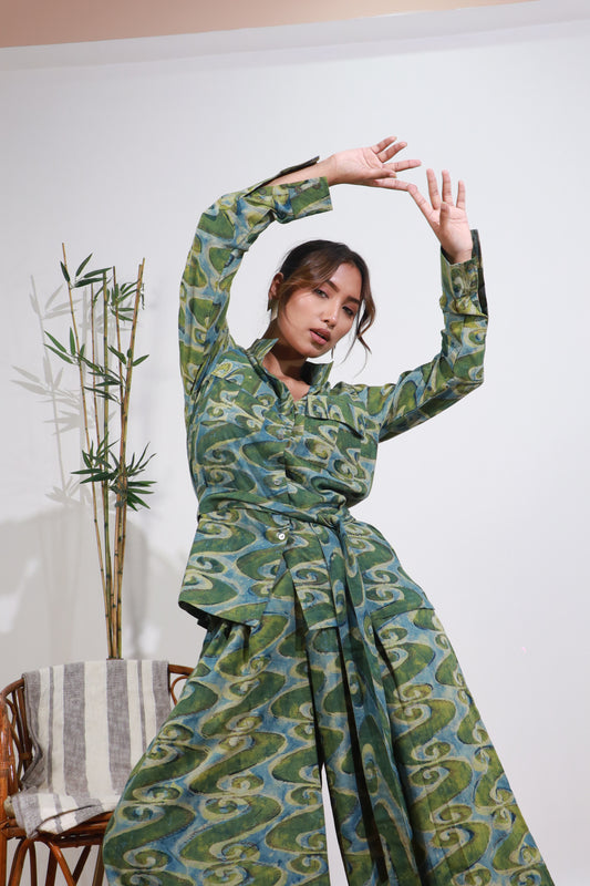 Pine Green Co-ord Set
