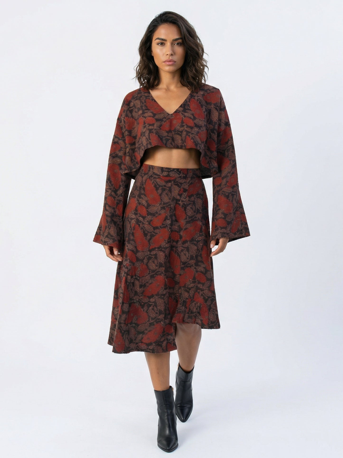 Ember Bloom Handcrafted Co-ord Set