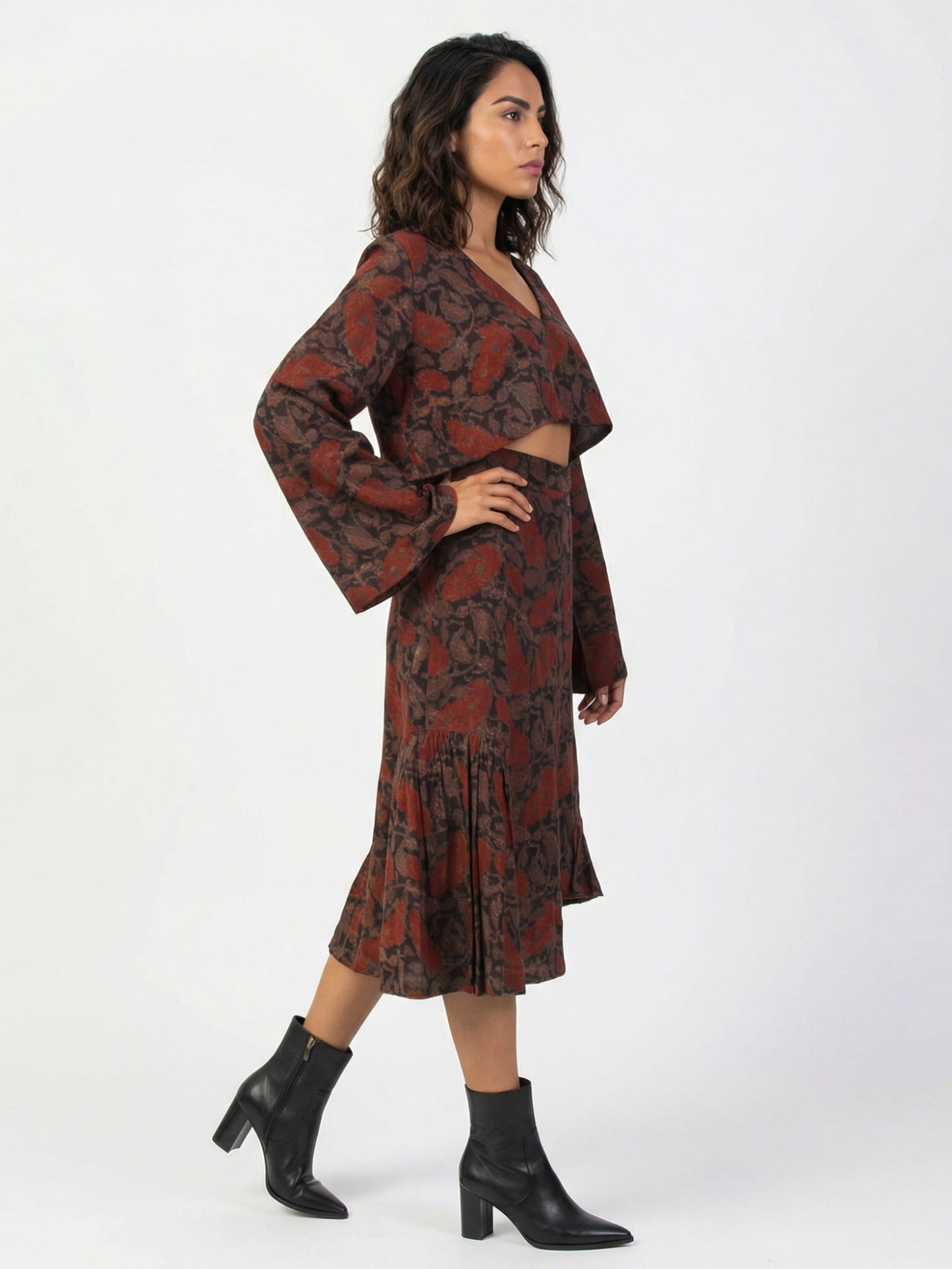 Ember Bloom Handcrafted Co-ord Set