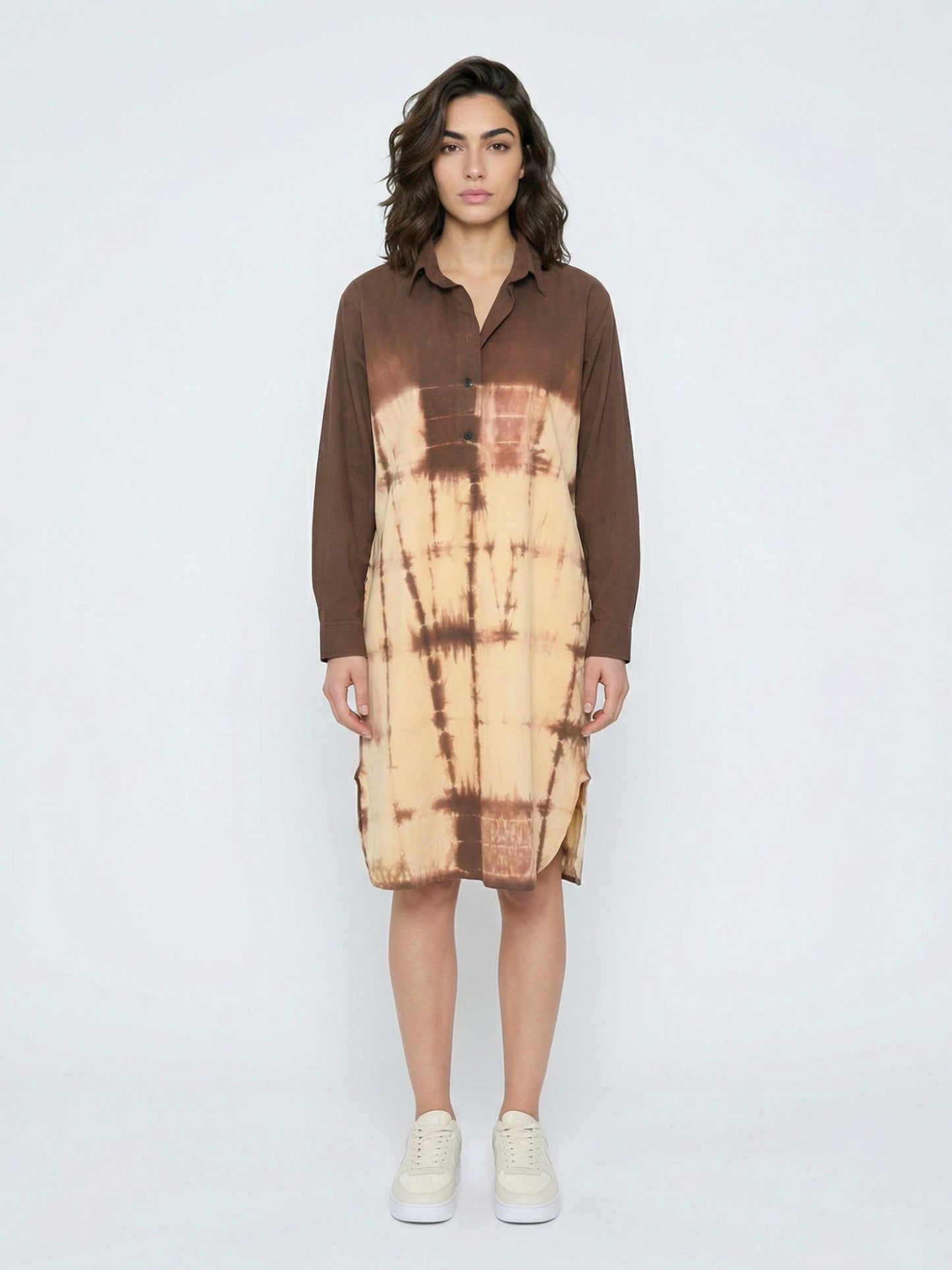 Mocha Mist Shirt Dress