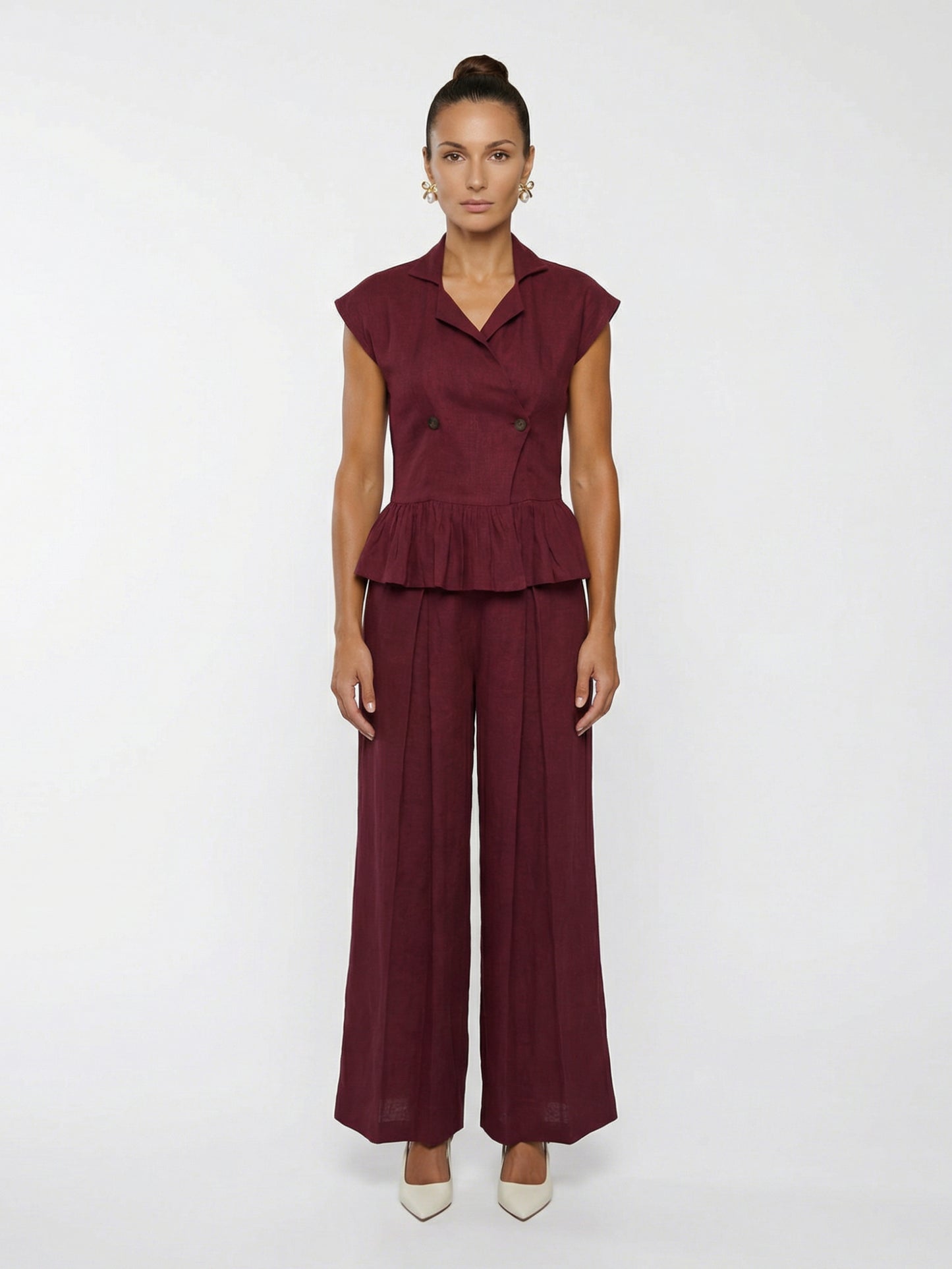 Rouge Atelier Linen Co-ord