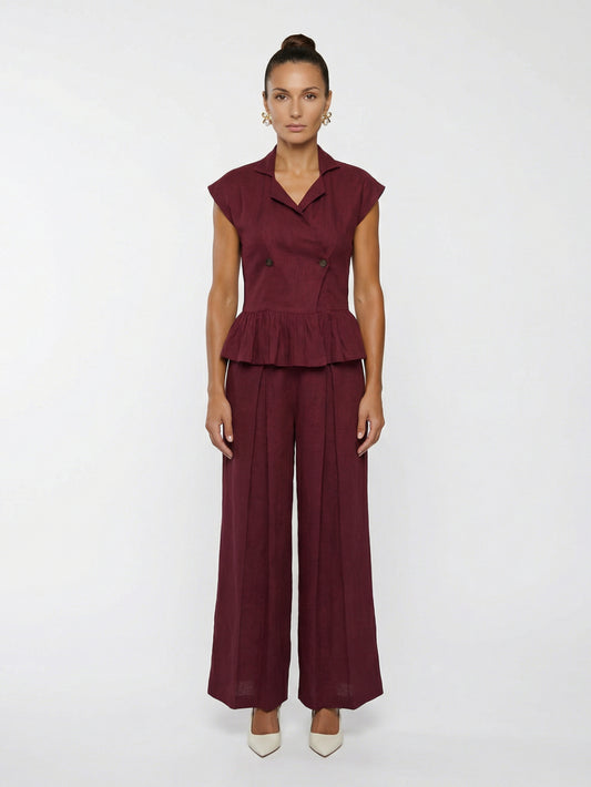 Rouge Atelier Linen Co-ord