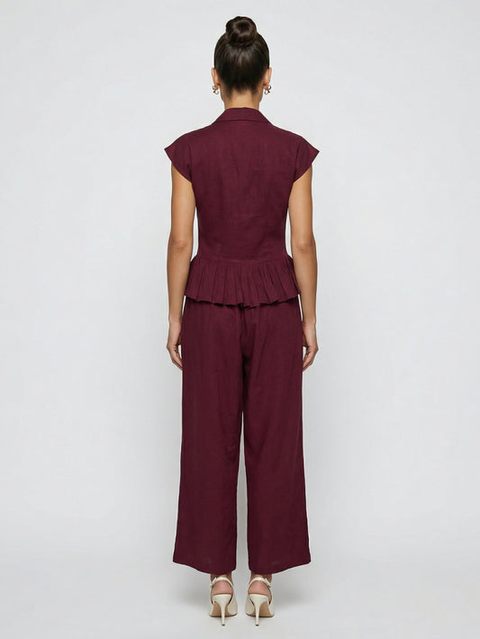 Rouge Atelier Linen Co-ord