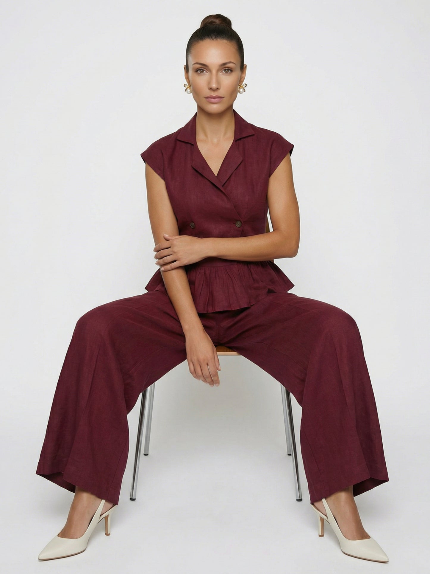 Rouge Atelier Linen Co-ord