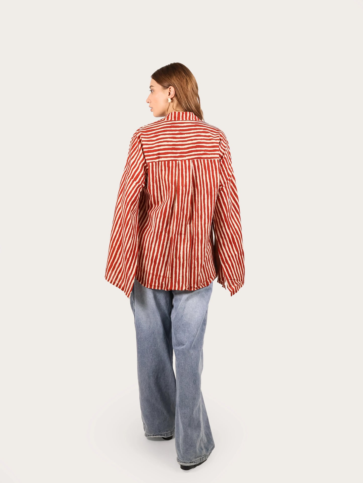Striped Flair Cotton Shirt