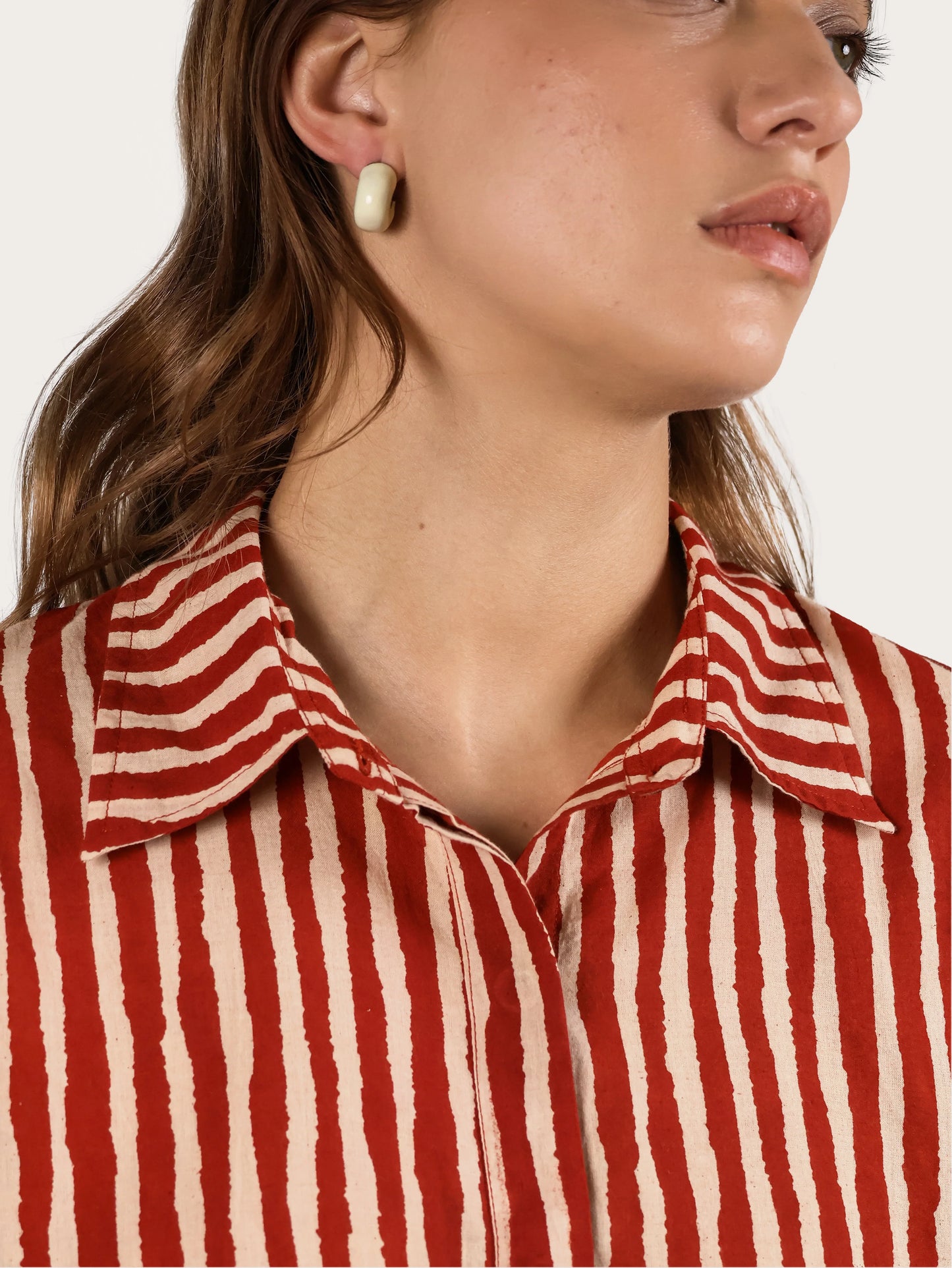 Striped Flair Cotton Shirt