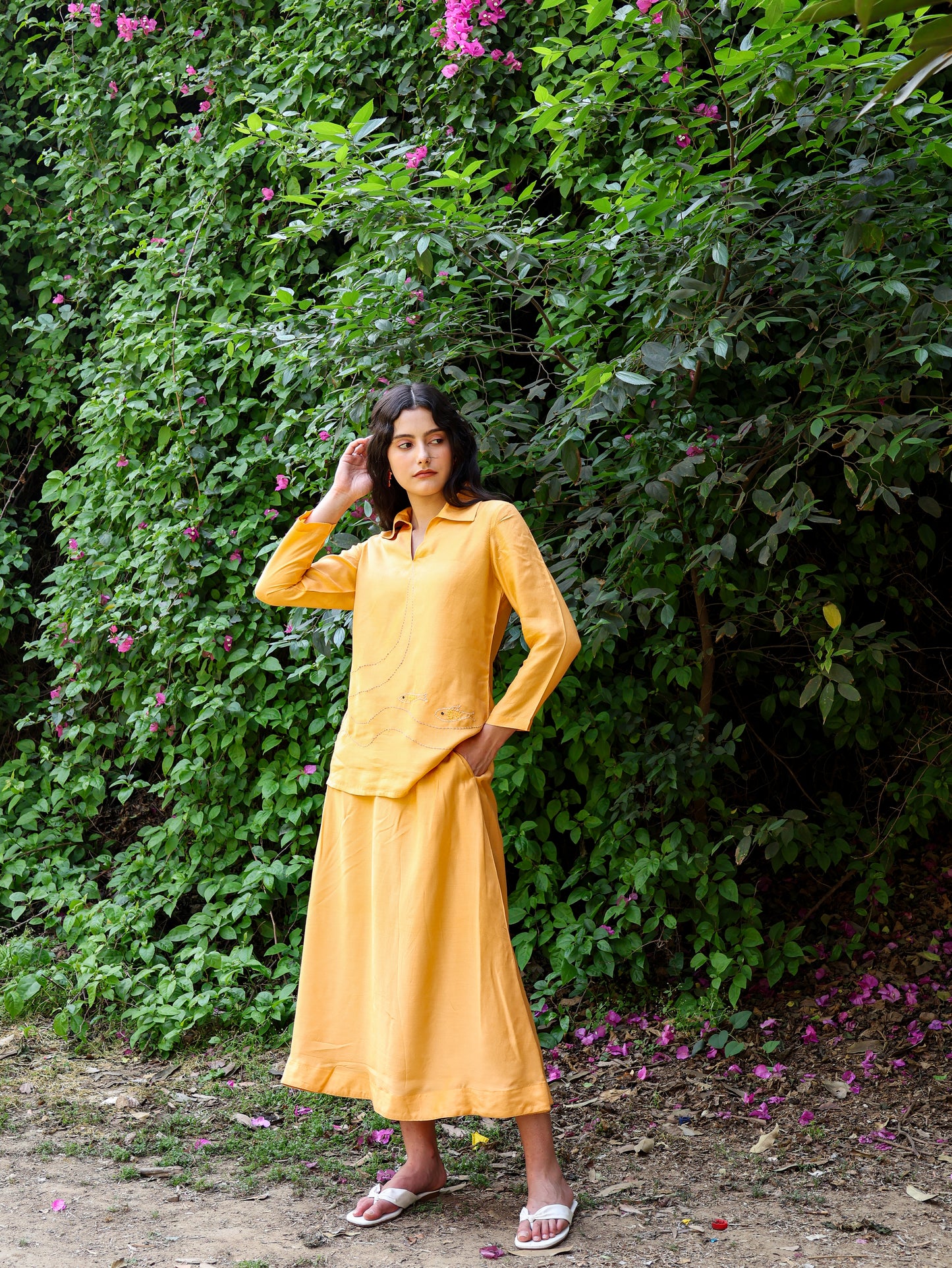 Sunlit Marigold Co-ord Set