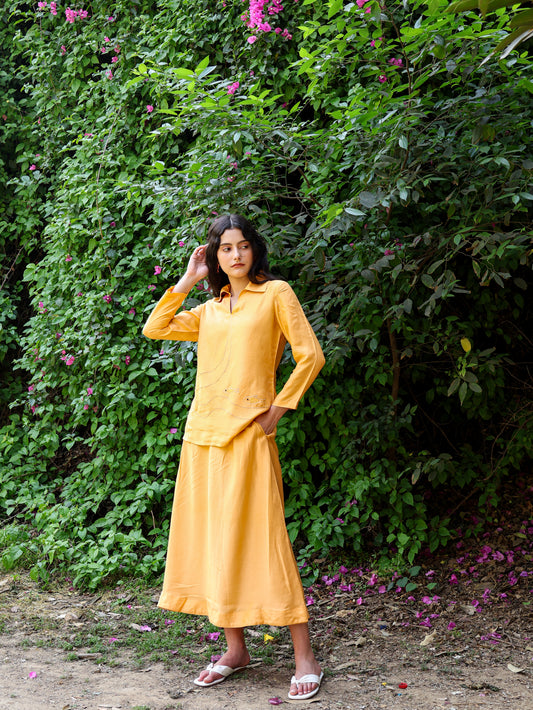 Sunlit Marigold Co-ord Set